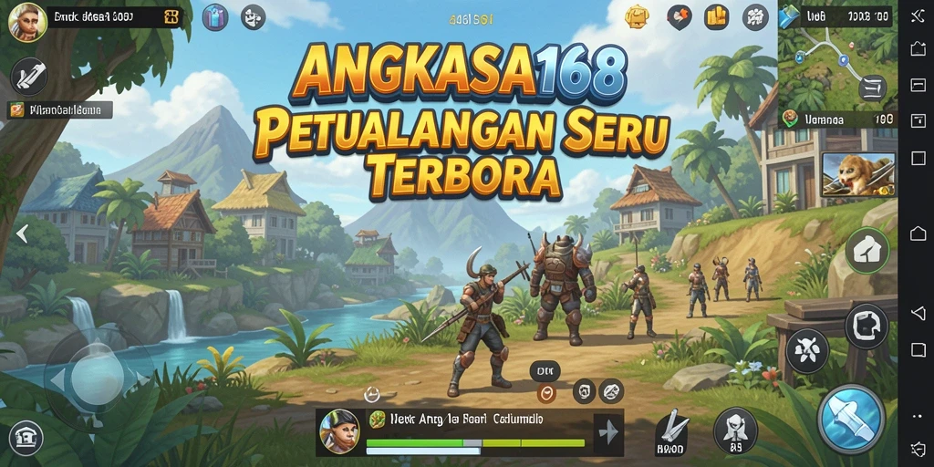 Tangkapan layar gameplay Open World ANGKASA168 menampilkan eksplorasi yang menakjubkan.