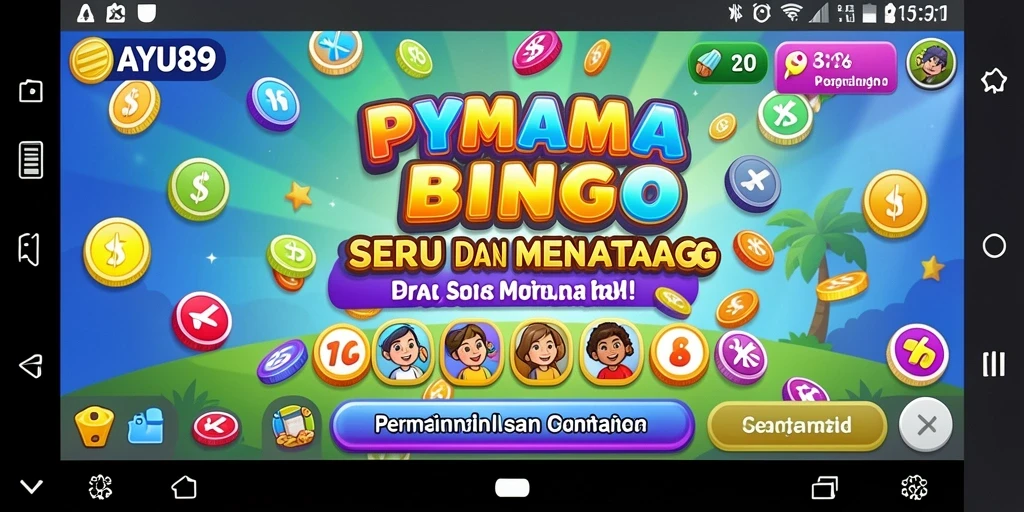 Tampilan gameplay AYU89 yang menarik saat bermain Bingo.