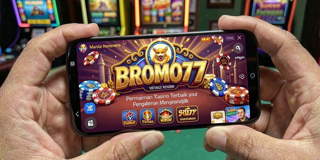 Tampilan menarik dari gameplay BROMO77 dalam permainan Kasino.