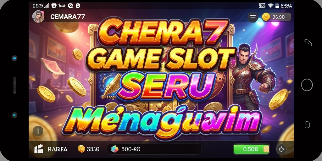 Tampilan gameplay menarik di game Slot CEMARA77.