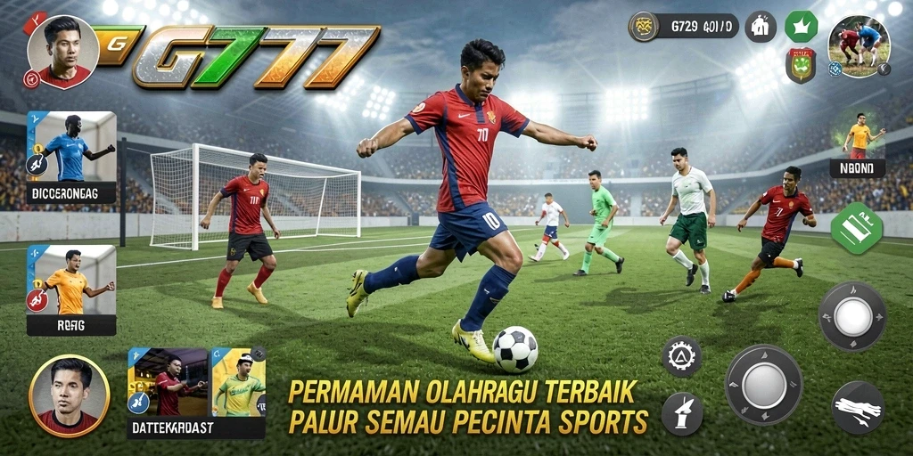 Gambaran gameplay mendebarkan dari game olahraga GF777.