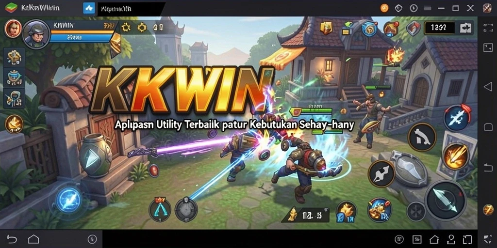 Tampilan utama KKWIN dengan antarmuka intuitif dan fitur lengkap.