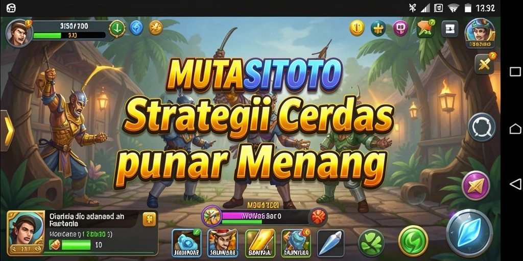 Tampilan gameplay <strong>MUTASITOTO</strong> yang menarik dengan taktik yang beragam.