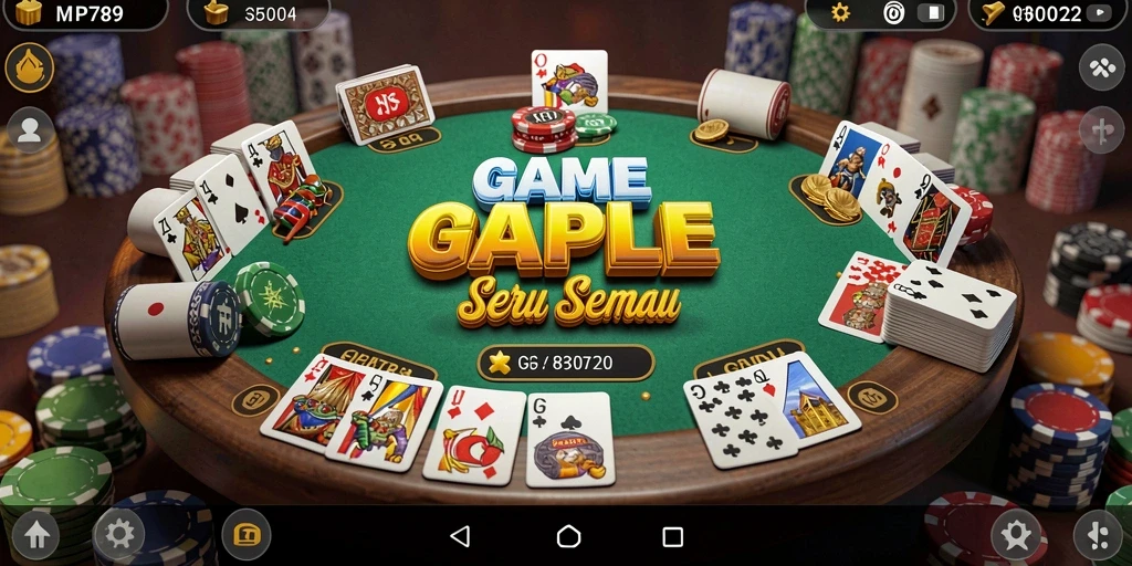 Gameplay seru Gaple di MVP789 dengan tampilan yang menarik.