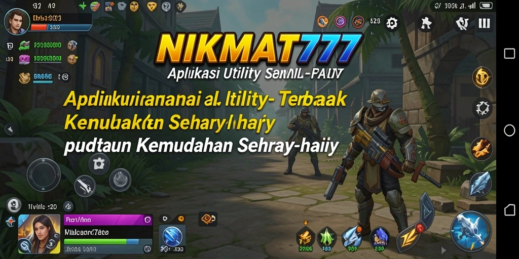 Tampilan antarmuka aplikasi NIKMAT777 yang intuitif dan menarik.