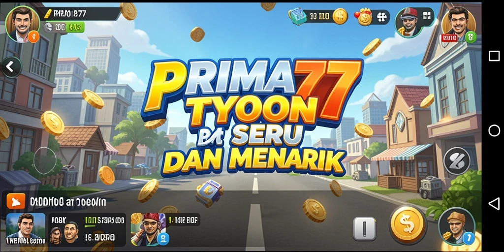 Tampilan gameplay PRIMA77 yang menarik dan seru.