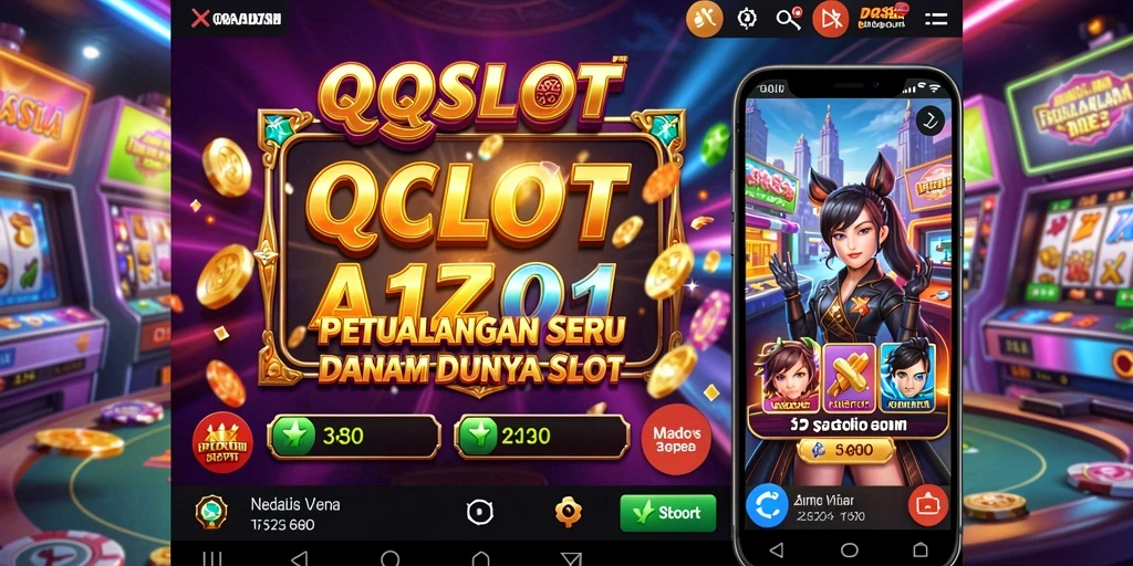Tampilan gameplay menarik dalam petualangan slot QQSLOT.