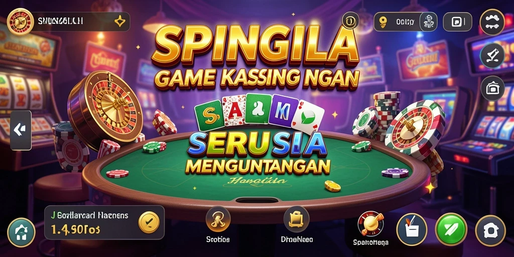 Tampilan menarik dari gameplay SPINGILA yang mendebarkan.
