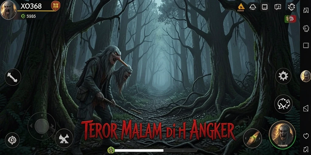 Gameplay menegangkan dengan suasana mencekam.
